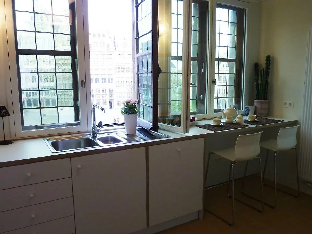 Antwerp Old Town Triplex Apartment 0*,